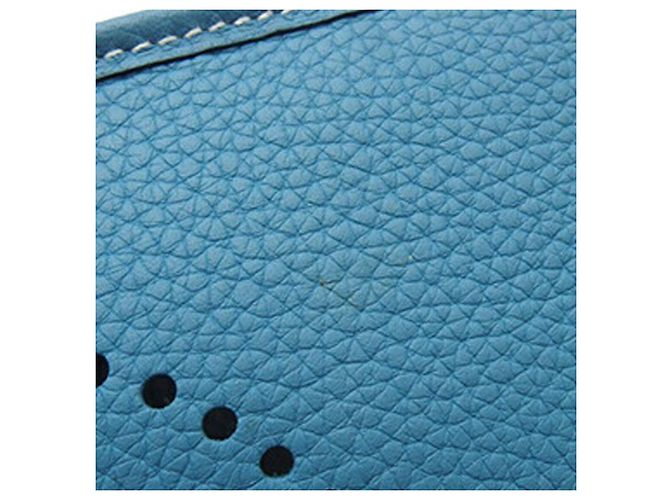 Hermès Evelyne TPM – Pelle Clemence New Blue Jean - vista 9