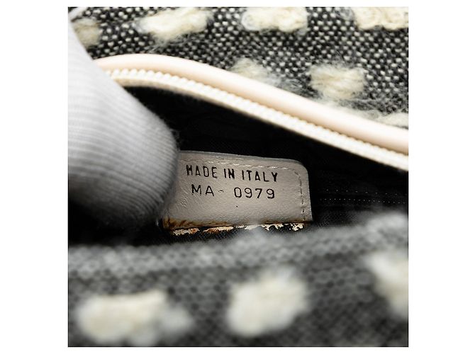 Christian Dior Dior – Lady Dior Medium in Tweed Grigio - vista 6