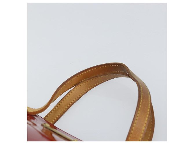 LOUIS VUITTON Borsa Bellevue PM Monogram Vernis Pomme D'amour M93583 Auth 162944 Rosso - vista 14