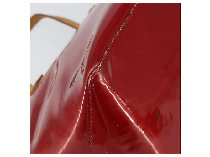 LOUIS VUITTON Borsa Bellevue PM Monogram Vernis Pomme D'amour M93583 Auth 162944 Rosso - vista 17