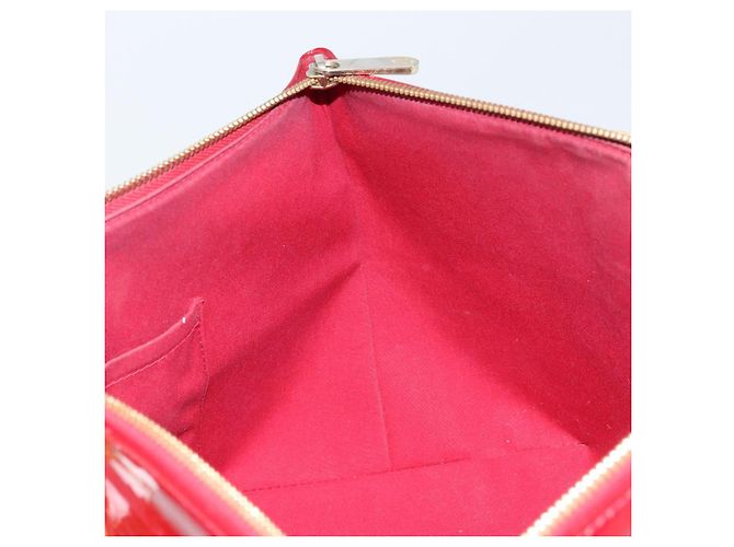 LOUIS VUITTON Borsa Bellevue PM Monogram Vernis Pomme D'amour M93583 Auth 162944 Rosso - vista 21