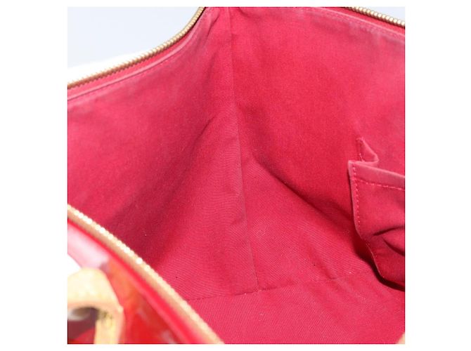 LOUIS VUITTON Borsa Bellevue PM Monogram Vernis Pomme D'amour M93583 Auth 162944 Rosso - vista 22