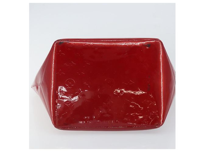 LOUIS VUITTON Borsa Bellevue PM Monogram Vernis Pomme D'amour M93583 Auth 162944 Rosso - vista 5