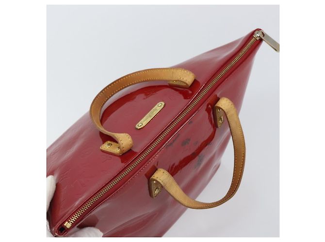 LOUIS VUITTON Borsa Bellevue PM Monogram Vernis Pomme D'amour M93583 Auth 162944 Rosso - vista 6