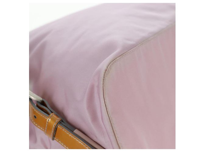 PRADA Backpack Nylon Pink Silver Auth 161509 Silvery - view 18