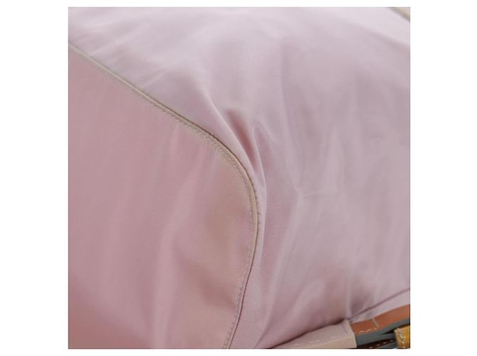 PRADA Rucksack aus Nylon in Pink Silber Authentisch 161509 - Ansicht 19