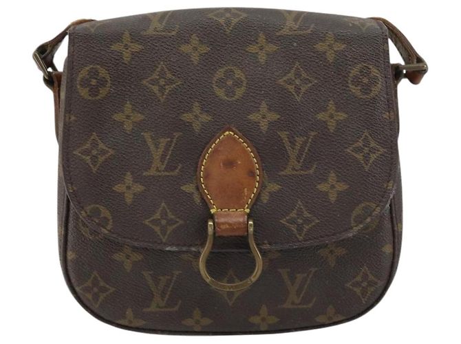LOUIS VUITTON Borsa a Spalla Monogram Saint Cloud MM M51243 LV Auth 161518 Monogramma - vista 13
