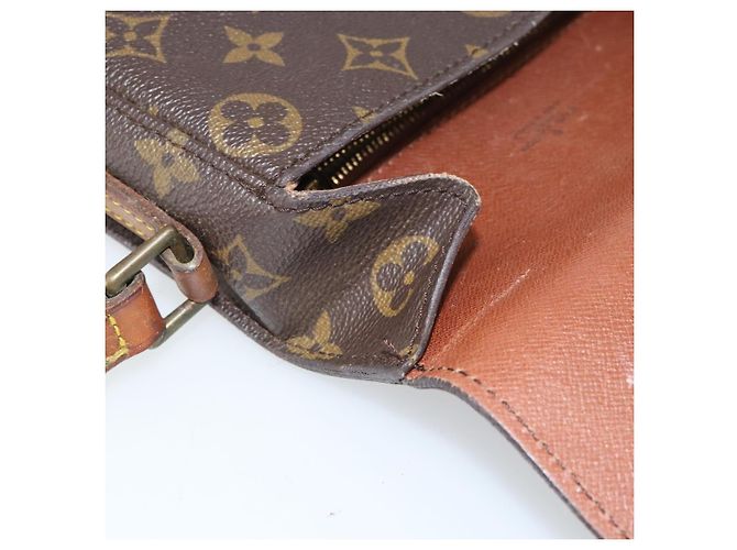 LOUIS VUITTON Borsa a Spalla Monogram Saint Cloud MM M51243 LV Auth 161518 Monogramma - vista 21