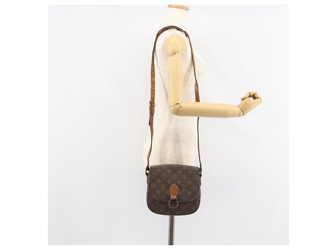 LOUIS VUITTON Borsa a Spalla Monogram Saint Cloud MM M51243 LV Auth 161518 Monogramma - vista 25