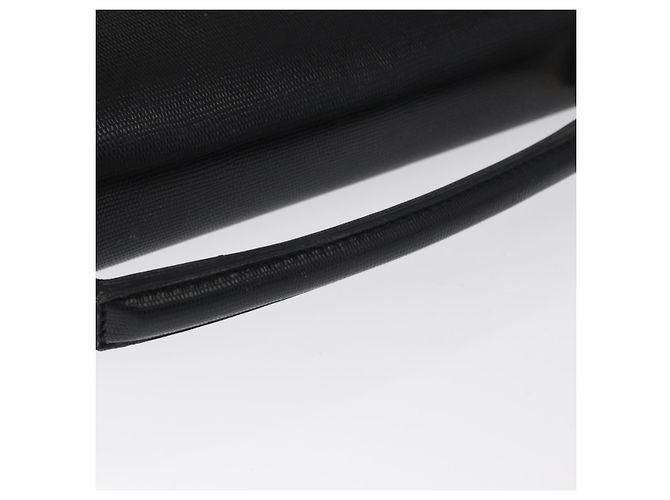 Céline Borsa a Spalla CELINE Circle in Pelle Nera e Oro Auth 161504 Nero D'oro - vista 7