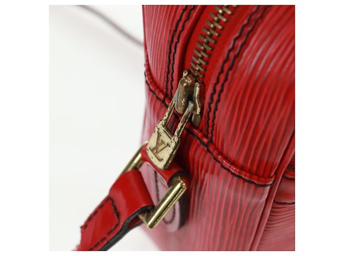 LOUIS VUITTON Borsa a Spalla Epi Trocadero 27 Rossa M52317 LV Auth 161285 Rosso - vista 19