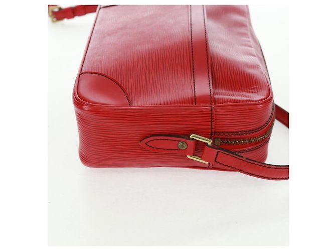 LOUIS VUITTON Borsa a Spalla Epi Trocadero 27 Rossa M52317 LV Auth 161285 Rosso - vista 4