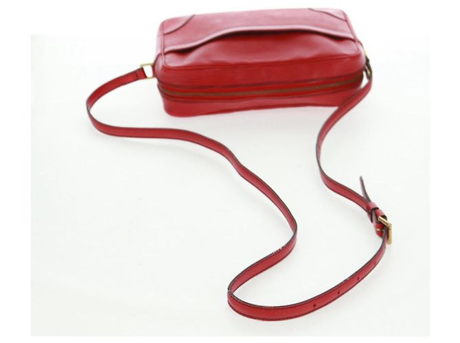 LOUIS VUITTON Borsa a Spalla Epi Trocadero 27 Rossa M52317 LV Auth 161285 Rosso - vista 7