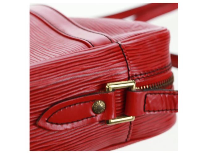LOUIS VUITTON Borsa a Spalla Epi Trocadero 27 Rossa M52317 LV Auth 161285 Rosso - vista 9