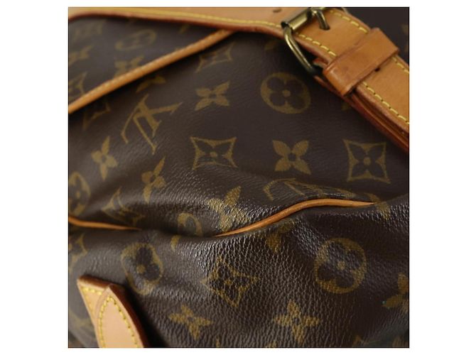 LOUIS VUITTON Borsa a Spalla Monogram Saumur 43 M42252 LV Auth 159000 Monogramma - vista 18