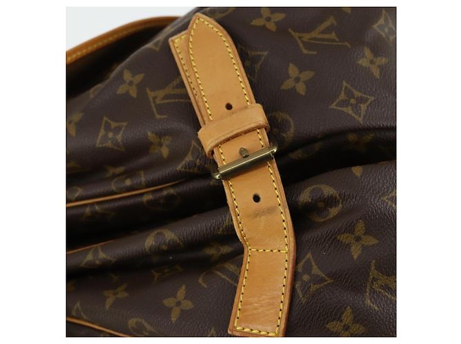 LOUIS VUITTON Borsa a Spalla Monogram Saumur 43 M42252 LV Auth 159000 Monogramma - vista 19