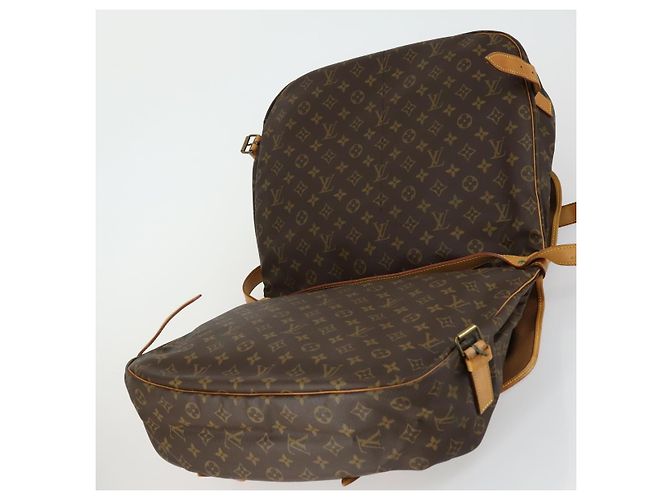 LOUIS VUITTON Borsa a Spalla Monogram Saumur 43 M42252 LV Auth 159000 Monogramma - vista 20