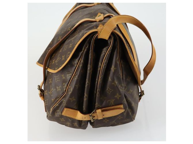 LOUIS VUITTON Borsa a Spalla Monogram Saumur 43 M42252 LV Auth 159000 Monogramma - vista 3