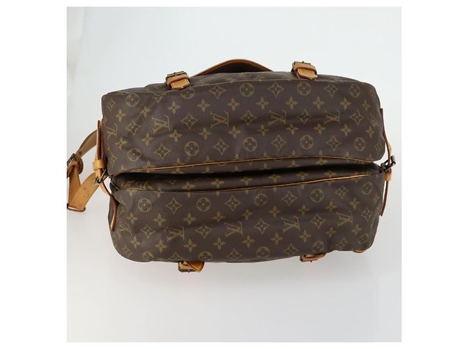 LOUIS VUITTON Borsa a Spalla Monogram Saumur 43 M42252 LV Auth 159000 Monogramma - vista 5