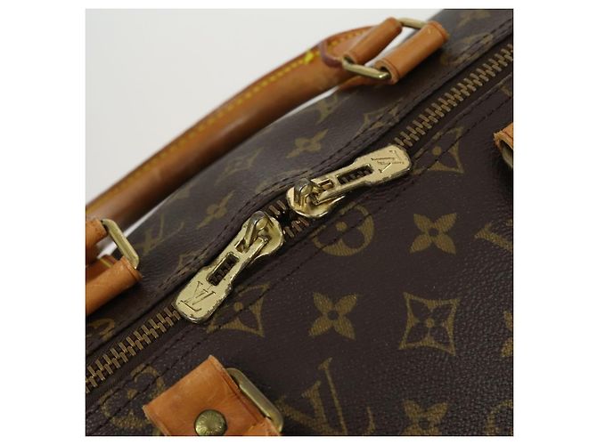 LOUIS VUITTON Borsa Boston Monogram Keepall 50 M41426 Auth LV am10370 Monogramma - vista 10