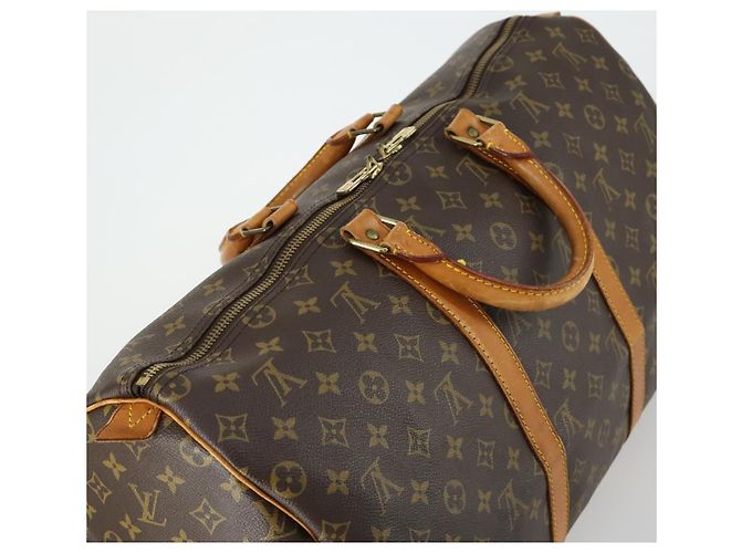 LOUIS VUITTON Borsa Boston Monogram Keepall 50 M41426 Auth LV am10370 Monogramma - vista 6