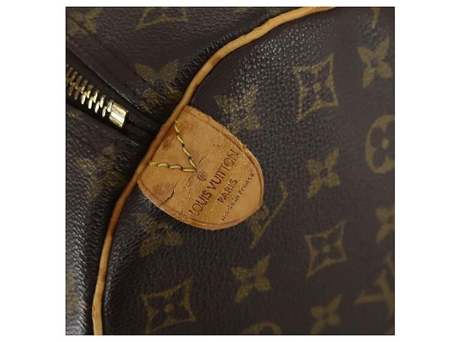 LOUIS VUITTON Borsa Boston Monogram Keepall 60 M41422 LV Auth ar13883 Monogramma - vista 19