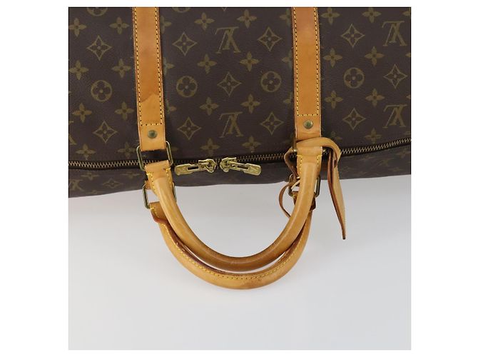 LOUIS VUITTON Borsa Boston Monogram Keepall 60 M41422 LV Auth ar13883 Monogramma - vista 7