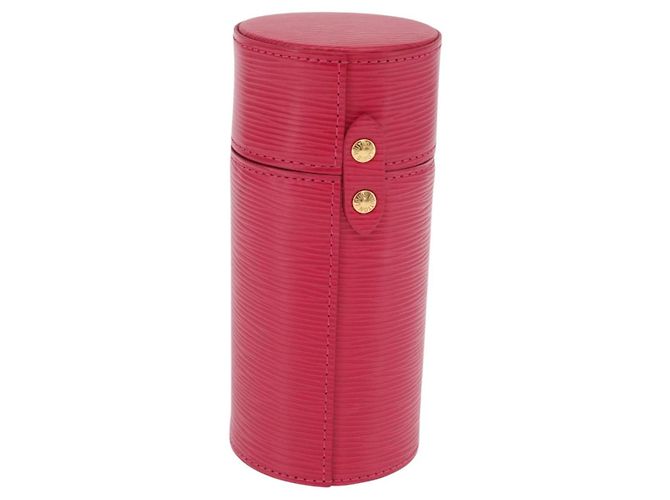 LOUIS VUITTON Astuccio da Viaggio Epi 100ml Astuccio Accessori Rosa LS0219 LV Auth 161179SAV - vista 2