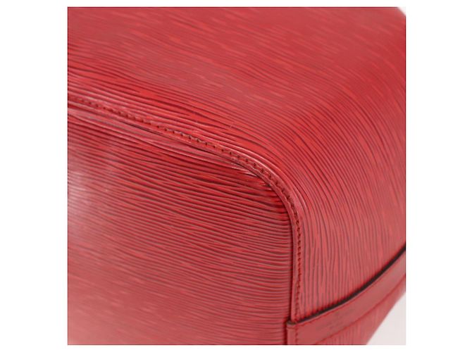Noe LOUIS VUITTON Bolso de Hombro Petit Noé Epi Rojo M44107 LV Auth 161161 Roja - vista 15