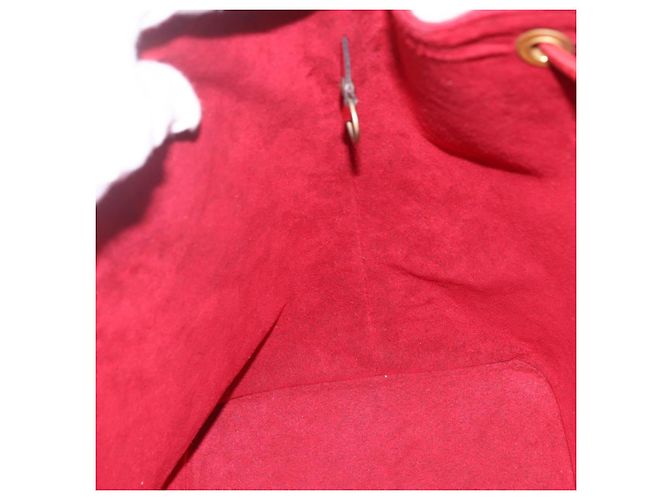 Noe LOUIS VUITTON Bolso de Hombro Petit Noé Epi Rojo M44107 LV Auth 161161 Roja - vista 19