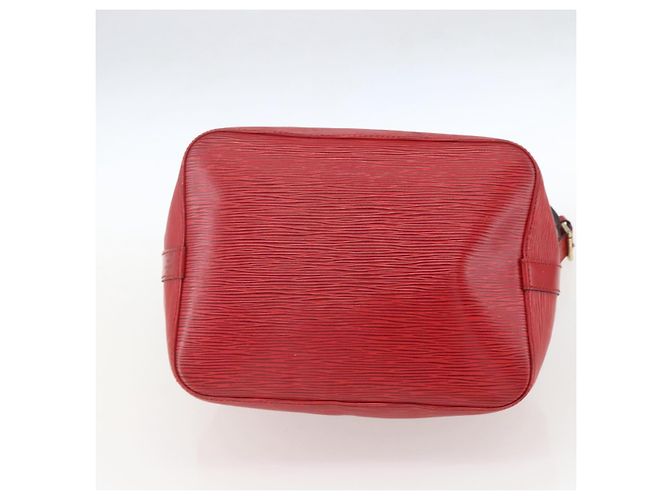 Noe LOUIS VUITTON Bolso de Hombro Petit Noé Epi Rojo M44107 LV Auth 161161 Roja - vista 5