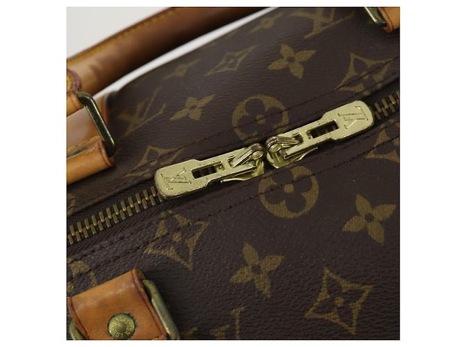LOUIS VUITTON Borsa Boston Monogram Keepall 50 M41426 LV Auth 159645 Monogramma - vista 10