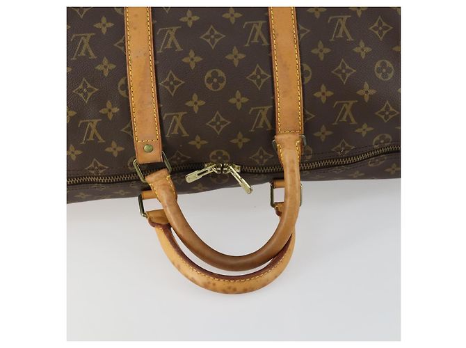 LOUIS VUITTON Borsa Boston Monogram Keepall 50 M41426 LV Auth 159645 Monogramma - vista 7