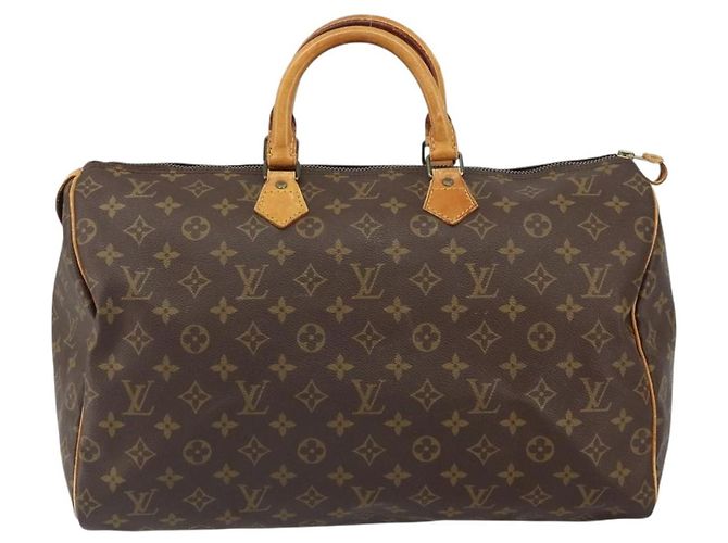 LOUIS VUITTON Borsa a Mano Monogram Speedy 40 M41522 LV Auth am10412 Monogramma - vista 13