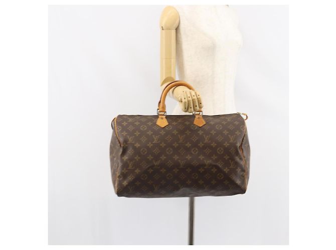 LOUIS VUITTON Borsa a Mano Monogram Speedy 40 M41522 LV Auth am10412 Monogramma - vista 23