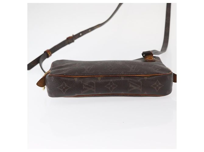 LOUIS VUITTON Borsa a Spalla Monogram Marly Bandouliere M51828 LV Auth 161100 Monogramma - vista 5