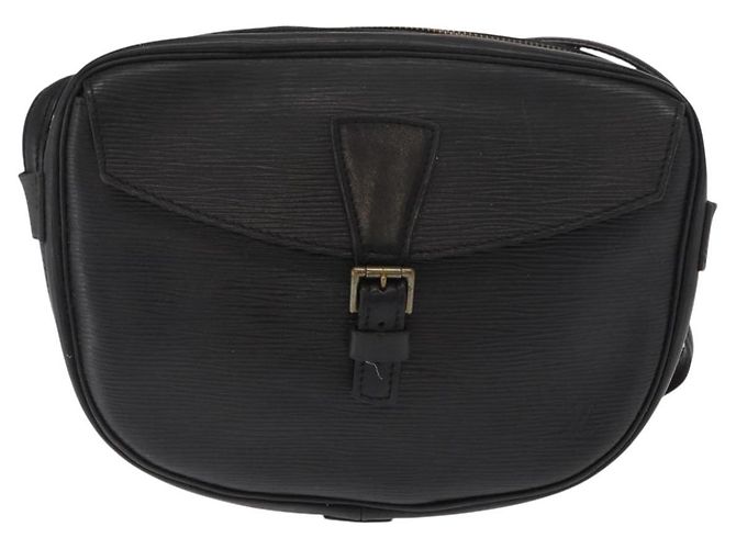 LOUIS VUITTON Epi Jeune Fille MM Schultertasche Schwarz M52152 LV Auth 160180 - Ansicht 13