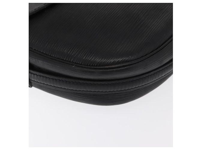 LOUIS VUITTON Epi Jeune Fille MM Schultertasche Schwarz M52152 LV Auth 160180 - Ansicht 14