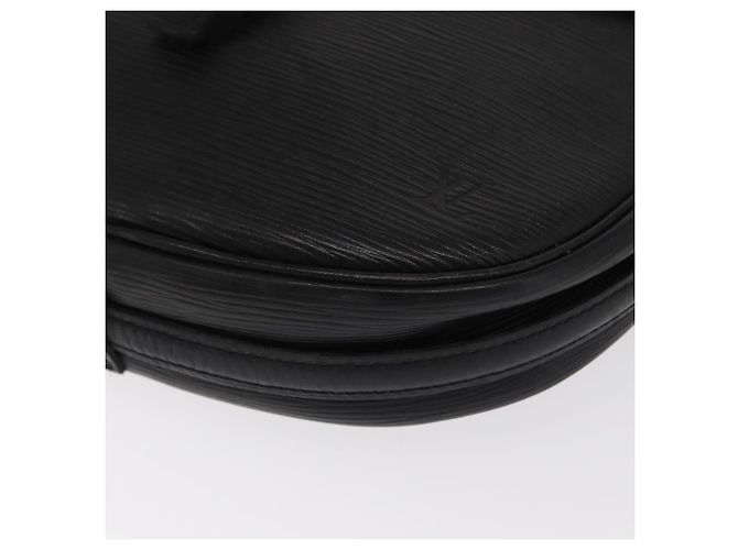 LOUIS VUITTON Epi Jeune Fille MM Schultertasche Schwarz M52152 LV Auth 160180 - Ansicht 15