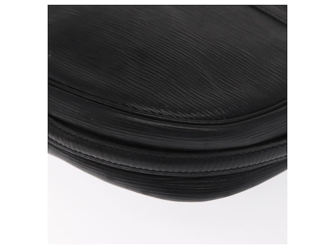 LOUIS VUITTON Epi Jeune Fille MM Schultertasche Schwarz M52152 LV Auth 160180 - Ansicht 17