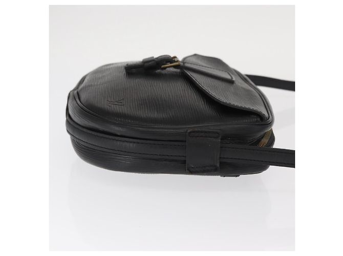 LOUIS VUITTON Epi Jeune Fille MM Schultertasche Schwarz M52152 LV Auth 160180 - Ansicht 3