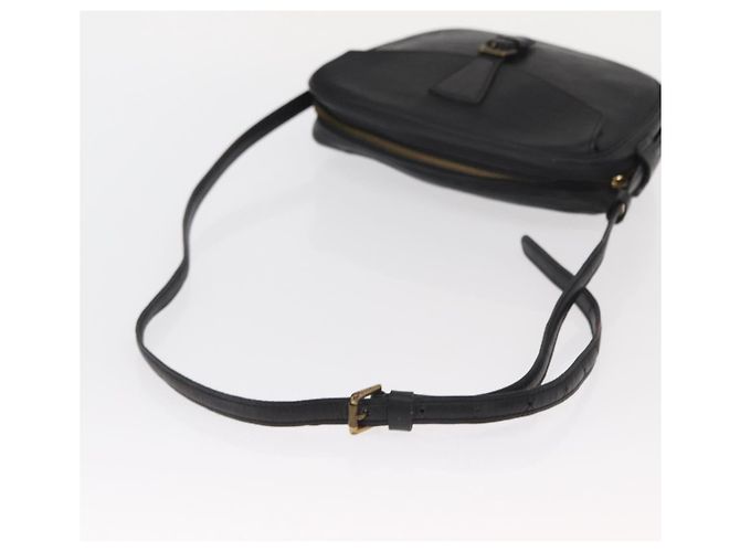 LOUIS VUITTON Epi Jeune Fille MM Schultertasche Schwarz M52152 LV Auth 160180 - Ansicht 7