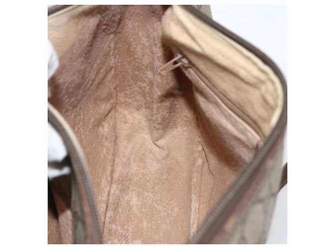 Borsa a Spalla Gucci GG Supreme Web Sherry Line PVC Beige 89 02 077 Auth 160926 - vista 22
