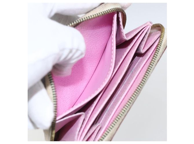 LOUIS VUITTON Monogram Multicolor Zippy Coin Purse White M93741 LV Auth 163014 - view 20