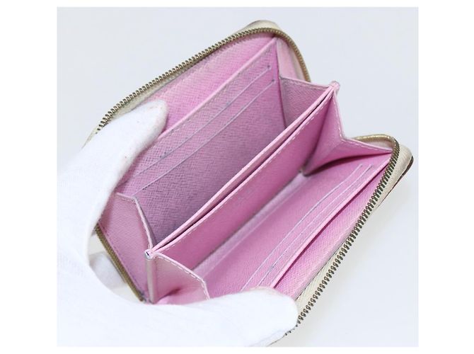LOUIS VUITTON Monogram Multicolor Zippy Coin Purse White M93741 LV Auth 163014 - view 9