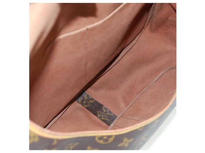 LOUIS VUITTON Borsa a Spalla Monogram Saumur 35 M42254 LV Auth 161371 Monogramma - vista 11