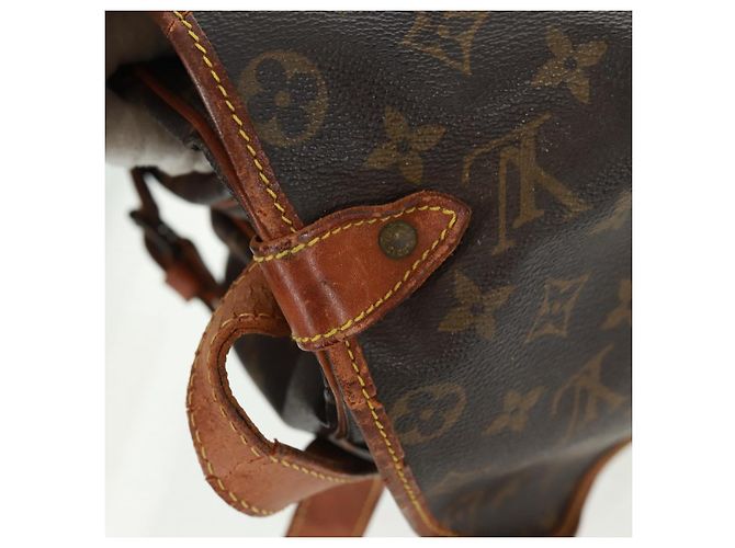 LOUIS VUITTON Borsa a Spalla Monogram Saumur 35 M42254 LV Auth 161371 Monogramma - vista 17
