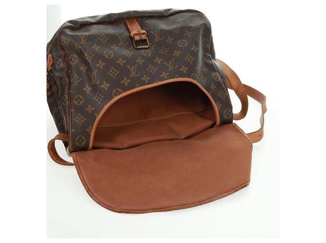 LOUIS VUITTON Borsa a Spalla Monogram Saumur 35 M42254 LV Auth 161371 Monogramma - vista 25