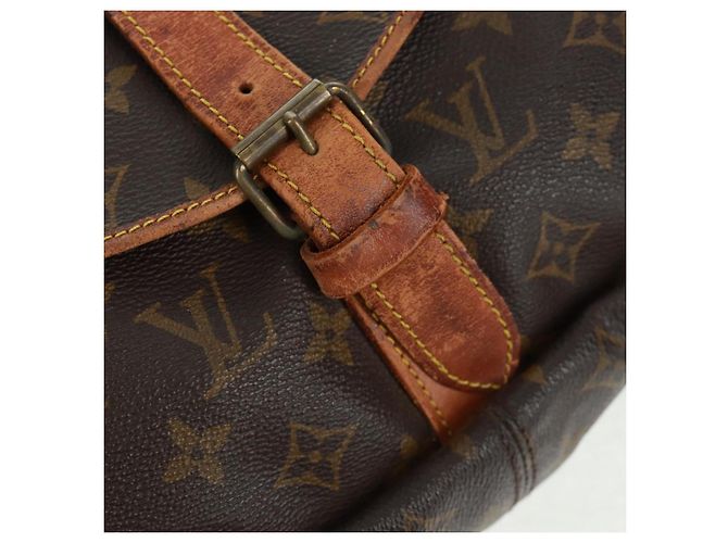 LOUIS VUITTON Borsa a Spalla Monogram Saumur 35 M42254 LV Auth 161371 Monogramma - vista 28