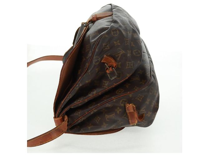 LOUIS VUITTON Borsa a Spalla Monogram Saumur 35 M42254 LV Auth 161371 Monogramma - vista 3